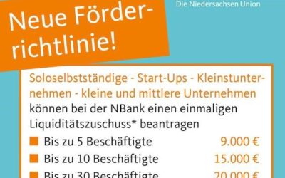 +++ UPDATE Corona-Hilfen +++